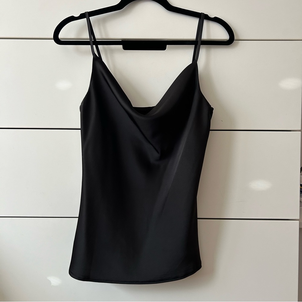 GLAM cowl neck tank top